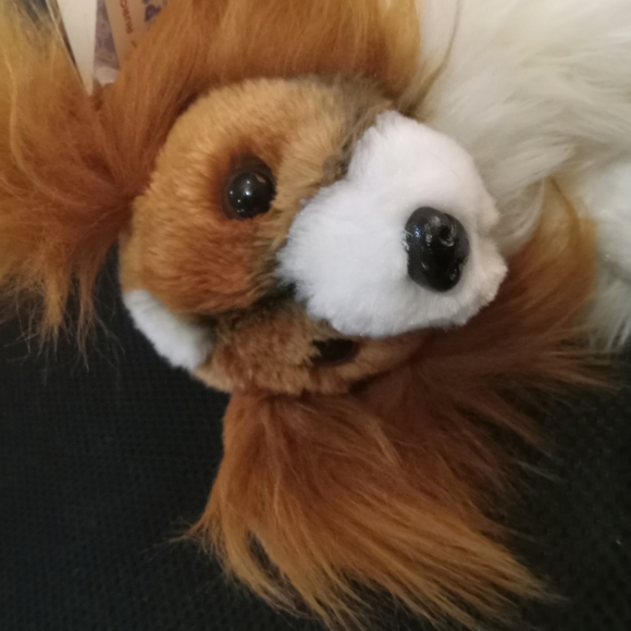 The Papillon Plush By Aurora World Inc- Flopsies Collection - Mint With Mint Tag - Picture 3 of 4